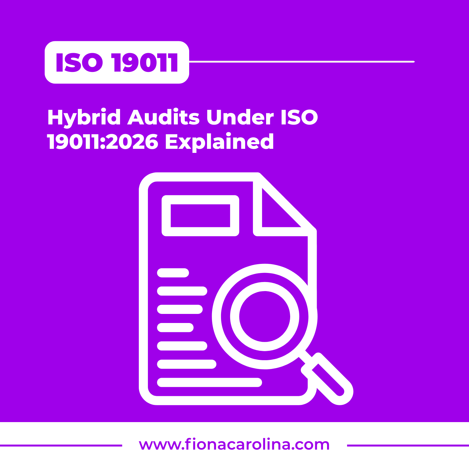Hybrid Audits Under ISO 19011:2026 Explained