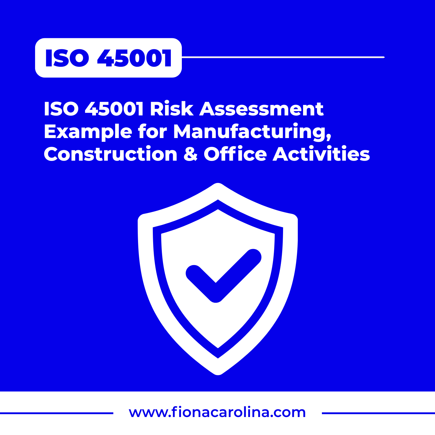 ISO 45001 Risk Assessment Examples